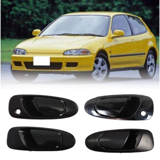 มือจับประตูด้านนอกรถยนต์ สําหรับ Honda Civic 1992-1997 72180SR3J02ZD 72140SR3J02ZD