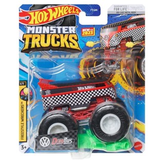 Hot Wheels Monster Trucks Freestyle Wreckers Drag Bus