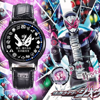 【สปอตสินค้า】นาฬิกา คาเมนไรเดอร์ Kamen Rider Watch - นาฬิกาข้อมือหน้าจอสัมผัส Kamen Rider ครบรอบ 20 ปี Heisei zi-o Shiwang ex-aidbuild Merchandise DECADE