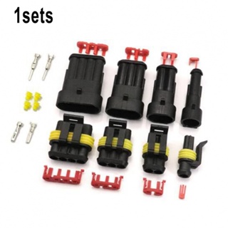 ⚡NEW 8⚡Plug Connectors 1/2/3/4/5/6 Pin 12A 600V Automobile Crimping Installation