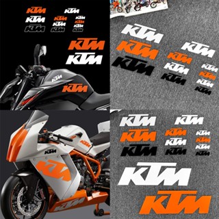 สติกเกอร์สะท้อนแสง กันน้ํา สําหรับติดตกแต่งถังน้ํามันรถจักรยานยนต์ KTM