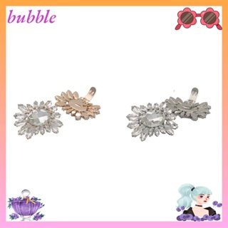 Bubble 1 ชิ้น ตกแต่งรองเท้า คลิปผู้หญิง งานแต่งงาน ส้นสูง เสน่ห์ หัวเข็มขัด