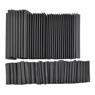 Sale! 127pcs Heat Shrink Tube Wire Insulation Sleeving Kit Car Shrinkable Tubes