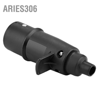 Aries306 24V 7 Pin Trailer Plug N Type Towing Connector Adapter สำหรับรถพ่วงรถบรรทุกคาราวาน