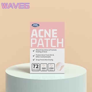 คลื่น 【พร้อมสต็อก】 Salicylic Acid 72 Patch Granule Acne Patch สิวที่มองไม่เห็น Acne Print Acne Acne Patch