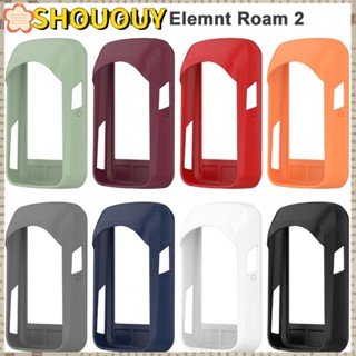 Shououy เคสโทรศัพท์มือถือ ซิลิโคนนิ่ม กันชนหน้าจอ อุปกรณ์เสริม สําหรับ Wahoo Elemnt Roam 2