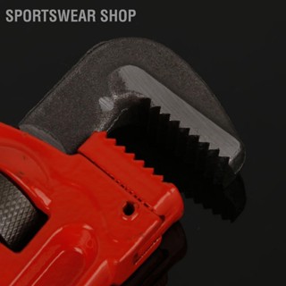 Sportswear Shop  ประแจท่อแบบตรงเหล็กชุบความร้อนความแข็งสูงประแจท่อสีแดงสำหรับช่างประปา