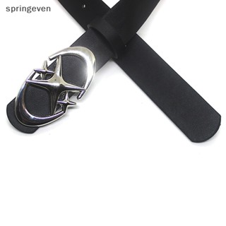 [springeven] พังก์ เท่ ดวงจันทร์ ดาว หัวเข็มขัด ข้าม โลหะ วินเทจ โกธิค เข็มขัด สําหรับผู้ชาย ผู้หญิง หนัง Pu กางเกงยีน เข็มขัดตกแต่ง ใหม่ พร้อมส่ง