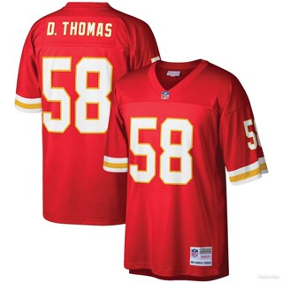 New1 1994 เสื้อยืดลําลอง แขนสั้น พิมพ์ลาย NFL Kansas City Chiefs Jersey Derrick Thomas พลัสไซซ์