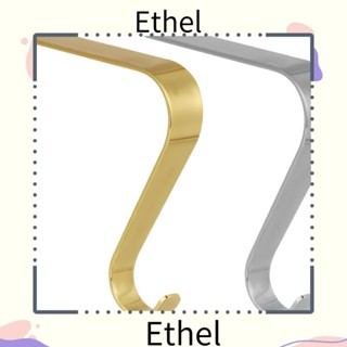 Ethel1 ชุดที่แขวนถุงน่องคริสต์มาส กันลื่น สําหรับตกแต่ง