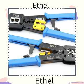 Ethel1 RJ45 คีมหนีบสายเคเบิล Cat5 Cat6 อีเธอร์เน็ต