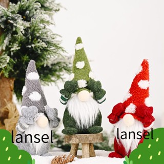 Lansel จี้ตุ๊กตาคนแคระไร้หน้า สําหรับแขวนตกแต่งต้นคริสต์มาส