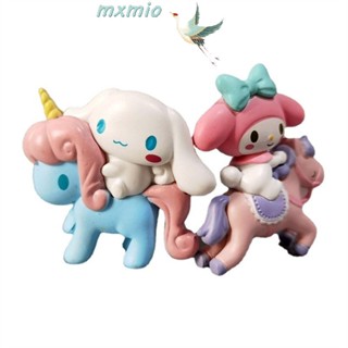 Mxmio ตุ๊กตาฟิกเกอร์ อนิเมะ Cinnamoroll Kawai น่ารัก สําหรับตกแต่งบ้าน คริสต์มาส