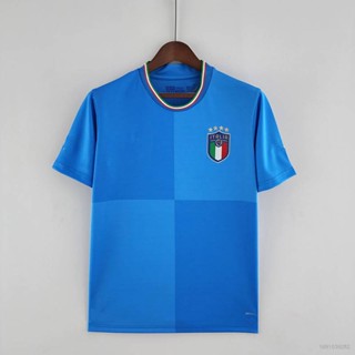 เสื้อกีฬาแขนสั้น ลายทีมชาติฟุตบอล World Cup Italy 22-23 ชุดเหย้า คุณภาพสูง