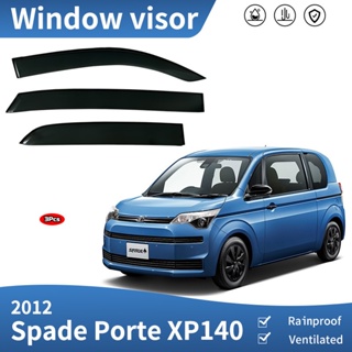 ที่บังแดดหน้าต่างรถยนต์ PC อุปกรณ์เสริม สําหรับ Toyota Spade Porte XP140 2012 3 ชิ้น