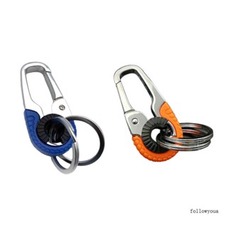 Fol Carabiner พวงกุญแจ โลหะผสมสังกะสี สําหรับเล่นกีฬากลางแจ้ง