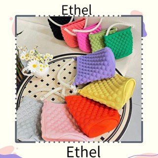 Ethel1 กระเป๋าสะพายไหล่ กระเป๋าเมสเซนเจอร์ ผ้าทอ สําหรับผู้หญิง