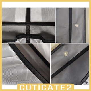 [Cuticate2] กระเป๋าจัดระเบียบตู้เสื้อผ้า ชุดชั้นใน ของเล่น เครื่องสําอาง แบบแขวนเหนือประตู พร้อมช่องใส่ของ 5 ช่อง