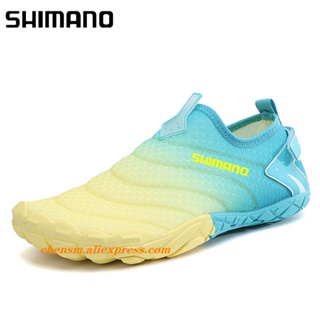 Shimano รองเท้าผ้าใบลําลอง ระบายอากาศ แห้งเร็ว เหมาะกับการเล่นกีฬา ว่ายน้ํา เดินป่า ตกปลา สําหรับผู้ชาย และผู้หญิง