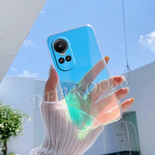 พร้อมส่ง เคสโทรศัพท์มือถือ ซิลิโคนนิ่ม TPU สีม่วง หลากสี สําหรับ OPPO Reno10 Pro Plus Pro+ A58 A78 A98 5G 4G Reno 10 10Pro Reno10Pro+