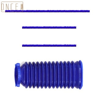 【ONCEMOREAGAIN】Vacuum Cleaner Attachments 4pcs Blue Plush Strips Accessories For Dyson V7