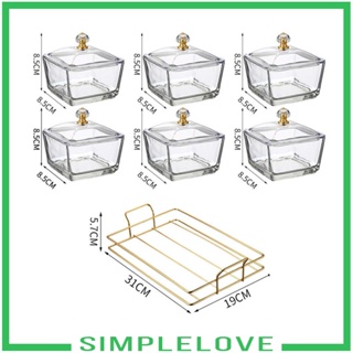 [Simple] ถาดเสิร์ฟ แบบใส พร้อมขาตั้ง อเนกประสงค์ สําหรับขนมขบเคี้ยว ผลไม้แห้ง ตกแต่งบ้าน