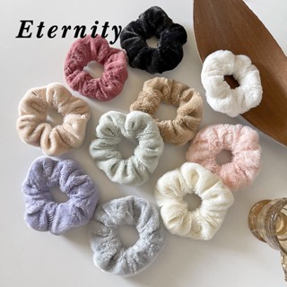  Eternity  ยางรัดผมเกลียว ยางรัดผมดอกไม้สไตล์ญี่ปุ่น มดอกไม้ลูกปัดใหญ่ ยางรัดผมแฟชั่น ยางมัดผมสีดำเส้นใหญ่ XPJ33Z080309