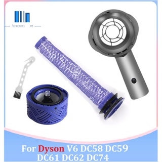 อะไหล่ฝาครอบมอเตอร์เครื่องดูดฝุ่น ด้านหลัง แบบเปลี่ยน สําหรับ Dyson V6 DC58 DC59 DC61 DC62 DC74