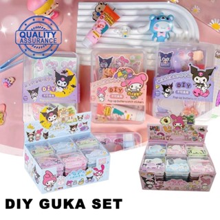 Goo ชุดการ์ดสติกเกอร์ แฮนด์เมด DIY L8A4