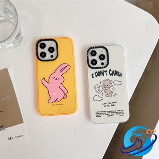 เคสโทรศัพท์มือถือ กันกระแทก ลายกระต่าย หมี สําหรับ iPhone 15 14 13 12 11 Pro Max i14 i13 i12 i11