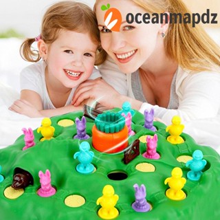 Oceanmapdz เกมปริศนา รูปกระต่ายข้ามประเทศ ผู้เล่นสองคน สีเขียว สร้างสรรค์ ของขวัญสําหรับเด็ก