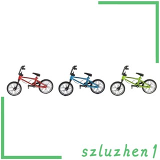 [Szluzhen1] โมเดลจักรยานโลหะ สีแดง ของเล่นสําหรับเด็ก