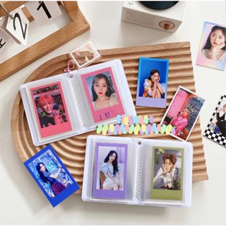 อัลบั้มรูปภาพ ขนาด 3 นิ้ว 40 ช่อง สีขาว สําหรับเก็บการ์ด idol Card Albums