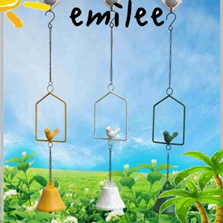 EMILEE กระดิ่งลม รูปนกฮัมมิ่งเบิร์ด แฮนด์เมด สําหรับตกแต่งบ้าน และสวน