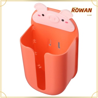 Rowans กล่องเก็บทิชชู่ แบบติดผนัง ไม่ต้องเจาะ อเนกประสงค์ สําหรับบ้าน