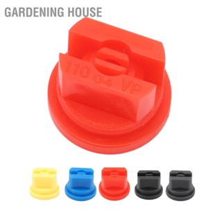 Gardening House 20 Pcs Flat Fan Spray Tip Uniform Distribution 110 Degree Agricultural Sprayer Atomizing Nozzle