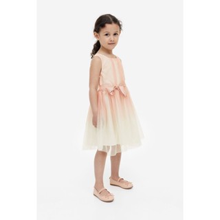 H&amp;M  Girl Belted tulle dress 1158637_1