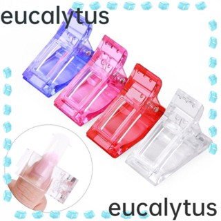 Eucalytus1 คลิปต่อเล็บ พลาสติก คริสตัล DIY สําหรับผู้หญิง