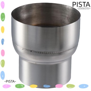 PISTA ตัวเชื่อมต่อ 3 นิ้ว ID-4 นิ้ว OD แปลงซีล สเตนเลส สีเงิน ระบายอากาศ ทรงกลม สําหรับท่อ