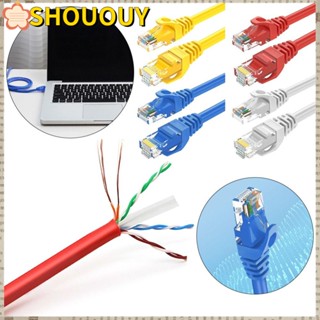 Shououy สายเคเบิลอีเธอร์เน็ต ความเร็วสูง CAT5e สําหรับแล็ปท็อป