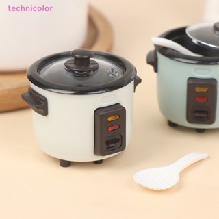 [technicolor] หม้อหุงข้าว ขนาดเล็ก 1:12 สําหรับบ้านตุ๊กตา พร้อมส่ง