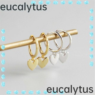 Eucalytus1 ต่างหู รูปหัวใจ เครื่องประดับ สําหรับงานแต่งงาน 5 คู่