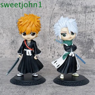 Sweetjohn โมเดลฟิกเกอร์ PVC อนิเมะ Ichigo Kurozaki Q Postket พร้อมกล่อง สําหรับเด็ก