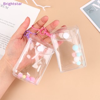 Brightstar กล่องพวงกุญแจ PVC ใส แบบหนา ป้องกันความลึกลับ