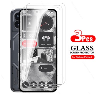 3Pcs Glass Screen Protector For Nothing Phone (2) 5G Tempered Glass NothingPhone 2 Two No Thing Phone2 A065 2023 6.7 HD Film