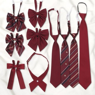 เนคไทโบว์ผูกผม สีแดง เหมาะกับงานแต่งงาน สําหรับผู้ชาย และผู้…