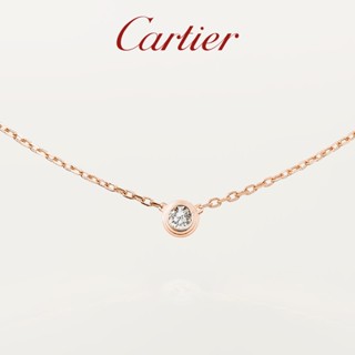 [พร้อมกล่องบรรจุภัณฑ์] พร้อมส่ง Cartier Cartier Cartier dAmour Series สร้อยคอเพชร สีโรสโกลด์ สีขาว สีทอง