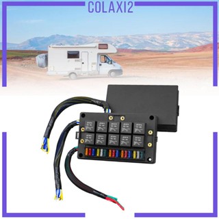 [Colaxi2] ฟิวส์ 12V พร้อมสายไฟ 15 ช่อง ประสิทธิภาพดี สําหรับรถยนต์ รถบัส เรือ ยานพาหนะ