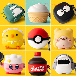 Baseus Baseus wm01 เคสหูฟังบลูทูธไร้สาย ซิลิโคนนิ่ม กันกระแทก ลายการ์ตูนน่ารัก สร้างสรรค์ สําหรับ encok wm01 Baseus wm01 m01 w01