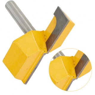 ⚡NEW 8⚡Finger Glue Router Bit Flattening Tool Yellow Alloy Carbon Steel Bottom